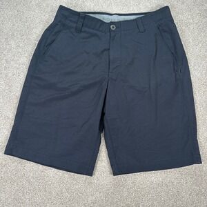Under Armour Golf‎ Shorts Performance Loose Fit Lightweight Black Size 32